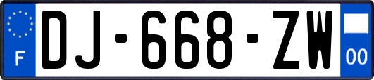 DJ-668-ZW