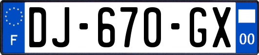 DJ-670-GX