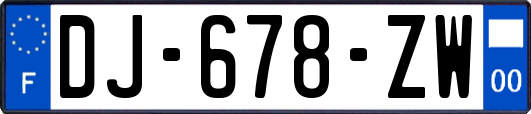DJ-678-ZW