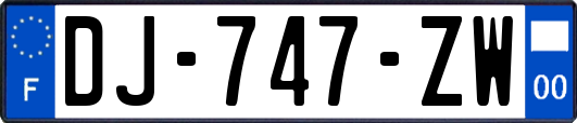 DJ-747-ZW