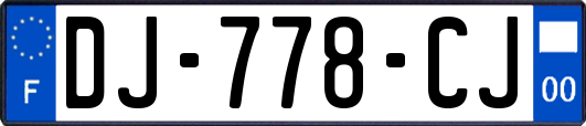 DJ-778-CJ