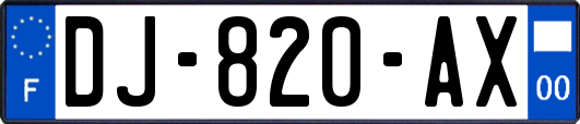 DJ-820-AX