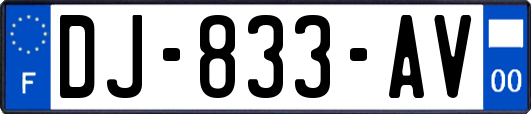 DJ-833-AV