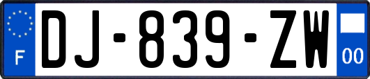DJ-839-ZW