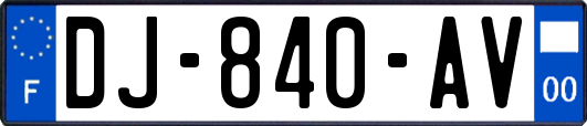 DJ-840-AV