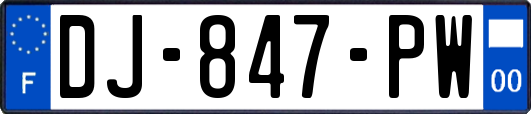 DJ-847-PW