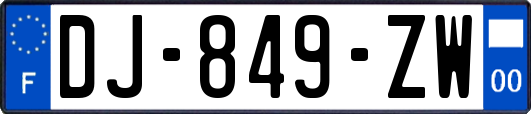 DJ-849-ZW