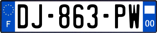 DJ-863-PW