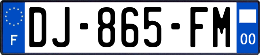 DJ-865-FM