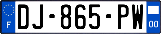 DJ-865-PW