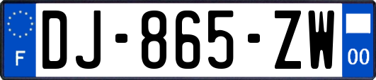 DJ-865-ZW