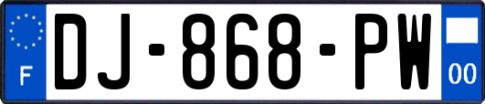 DJ-868-PW