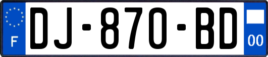 DJ-870-BD