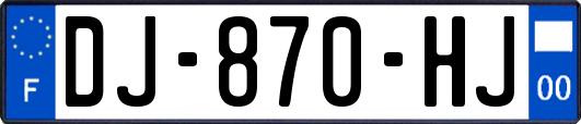 DJ-870-HJ