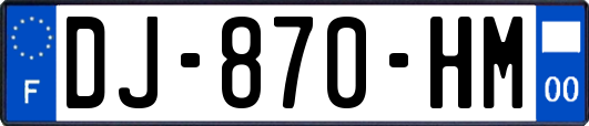 DJ-870-HM