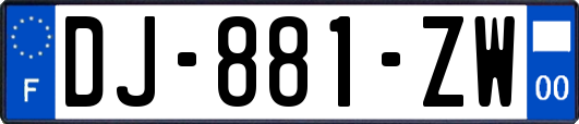 DJ-881-ZW