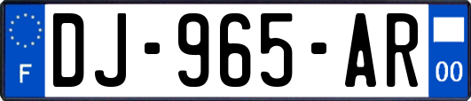 DJ-965-AR