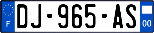 DJ-965-AS