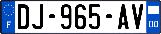 DJ-965-AV