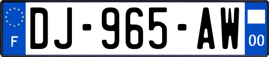 DJ-965-AW