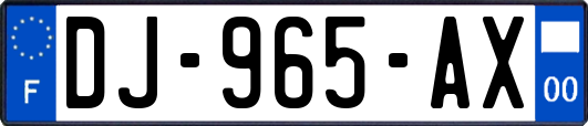 DJ-965-AX