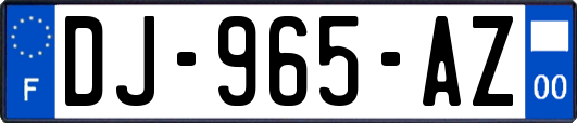 DJ-965-AZ