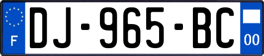 DJ-965-BC