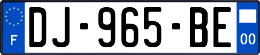 DJ-965-BE