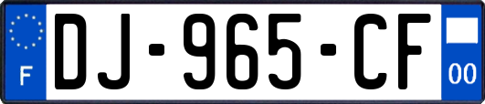 DJ-965-CF
