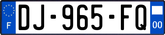 DJ-965-FQ