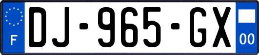 DJ-965-GX