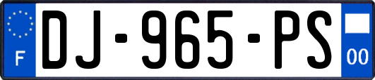 DJ-965-PS
