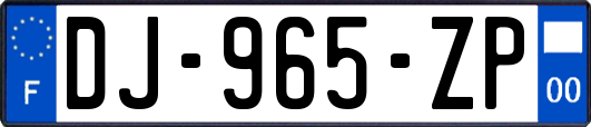 DJ-965-ZP