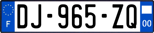 DJ-965-ZQ