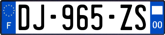 DJ-965-ZS