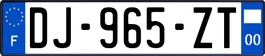 DJ-965-ZT