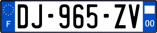 DJ-965-ZV