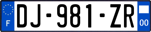 DJ-981-ZR