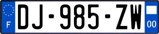 DJ-985-ZW