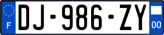 DJ-986-ZY