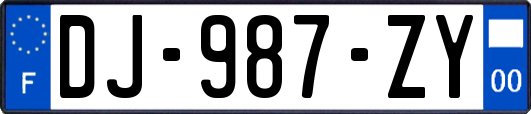 DJ-987-ZY