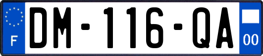 DM-116-QA