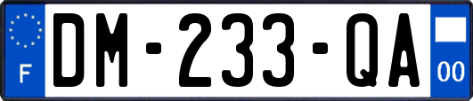 DM-233-QA