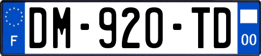 DM-920-TD