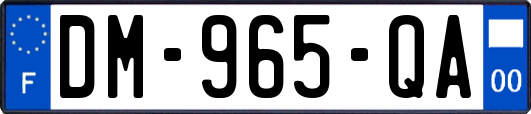 DM-965-QA