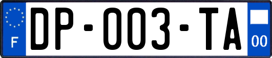 DP-003-TA