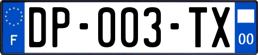 DP-003-TX