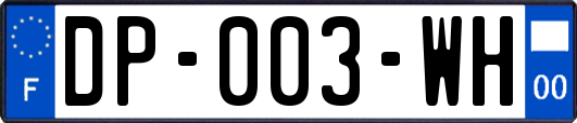 DP-003-WH