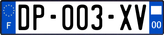 DP-003-XV