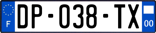 DP-038-TX